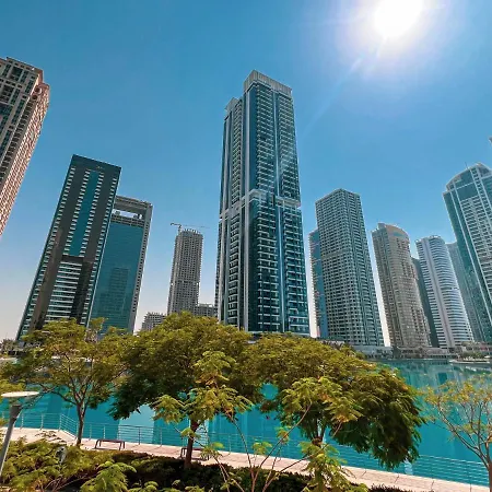 Cosmos Living Modern Studio Near Dubai Marina Exterior photo